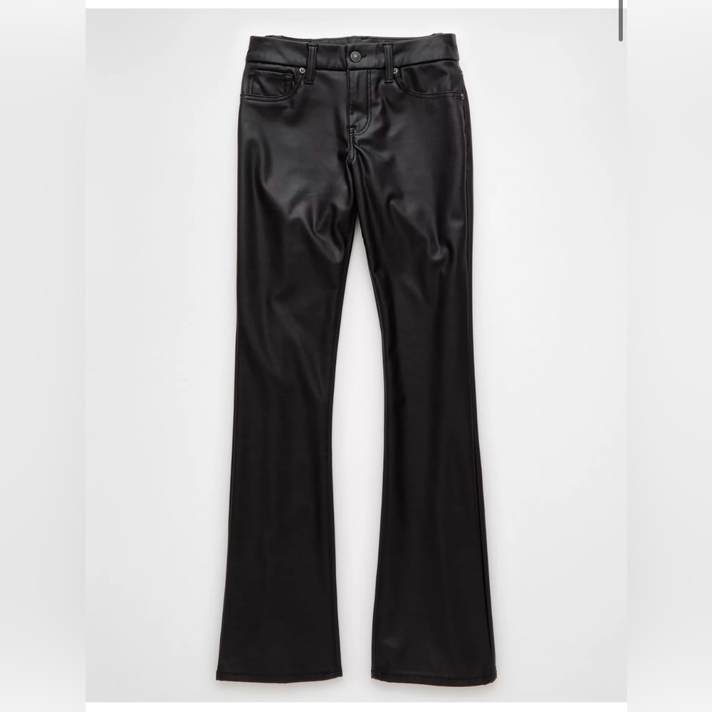 Brand new American eagle boot leather pants